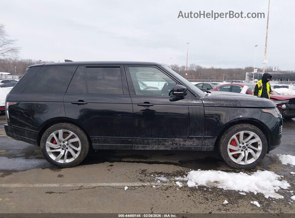 SALGR2SU8MA423434 2021 LAND ROVER RANGE ROVER Black Widok wnętrza z tyłu