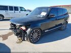 2016 Land Rover Range Rover 5.0l V8 Supercharged Черный vin: SALGS2EF2GA271950