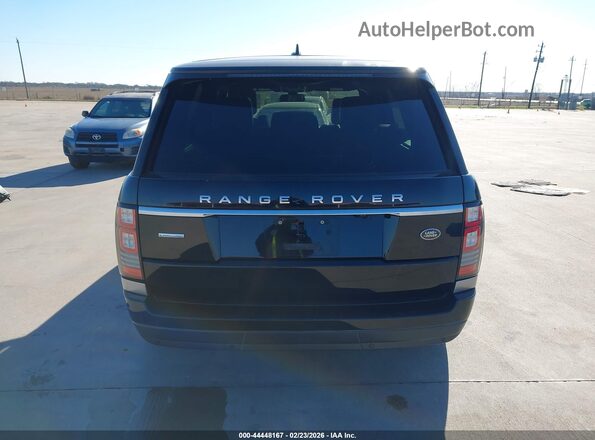 SALGS2EF2GA271950 2016 LAND ROVER RANGE ROVER Черный 