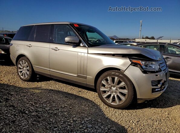 SALGS2EF9GA297459 2016 LAND ROVER RANGE Серебряный Передняя правая четверть