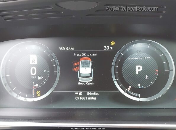 SALGS2FEXHA357398 2017 LAND ROVER RANGE ROVER White Widok tylnych siedzeń