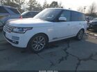 2017 Land Rover Range Rover 3.0l V6 Turbocharged Diesel Hse Td6 White vin: SALGS2FK0HA329535