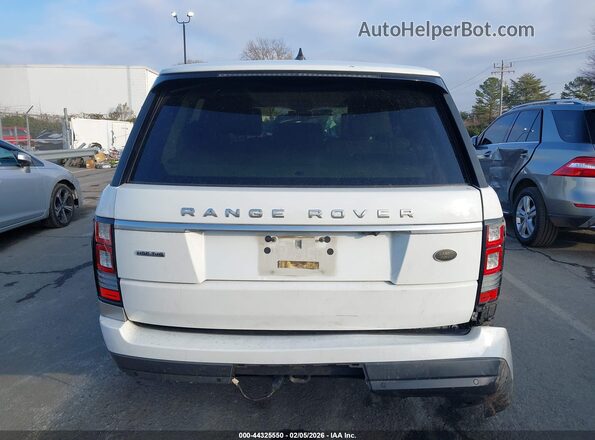 SALGS2FK0HA329535 2017 LAND ROVER RANGE ROVER White 