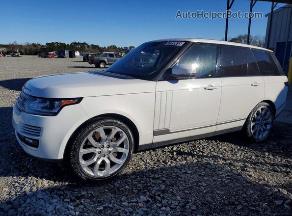 SALGS2FV2HA355564 2017 LAND ROVER RANGE White Vista tres cuartos delantera izquierda