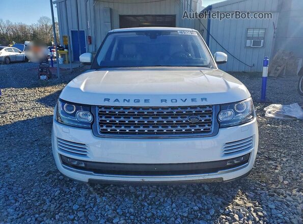 SALGS2FV2HA355564 2017 LAND ROVER RANGE White Vista frontal