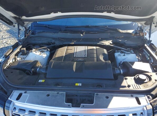 SALGS2FV2HA355564 2017 LAND ROVER RANGE White Vista del compartimento del motor