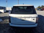 2017 Land Rover Range Rover Hse White vin: SALGS2FV2HA355564 Damage: Rear Bumper Cover Upper, Chipped, 2