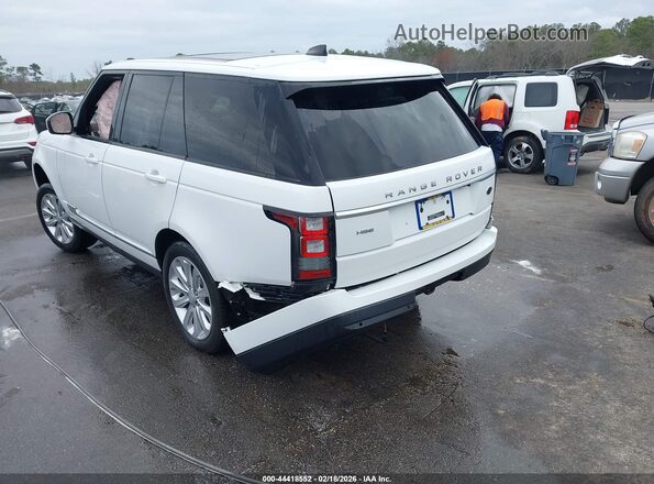SALGS2FV2HA358836 2017 LAND ROVER RANGE ROVER White Tył lewy