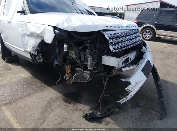 SALGS2FV2HA358836 2017 LAND ROVER RANGE ROVER White Widok z przodu