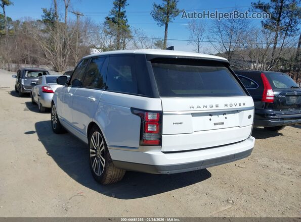 SALGS2FV3HA334626 2017 LAND ROVER RANGE ROVER White უკანა მარცხენა
