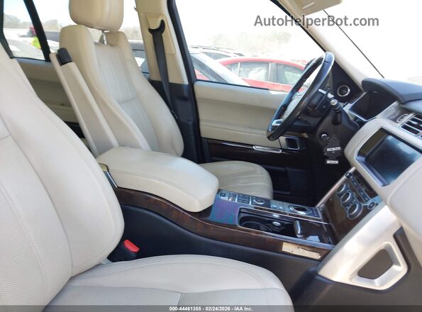 SALGS2FV3HA334626 2017 LAND ROVER RANGE ROVER White წინა სალონის ხედი