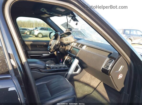SALGS2FV3HA340667 2017 LAND ROVER RANGE ROVER Black Vista interior delantera