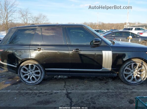 SALGS2FV3HA340667 2017 LAND ROVER RANGE ROVER Black Vista interior trasera