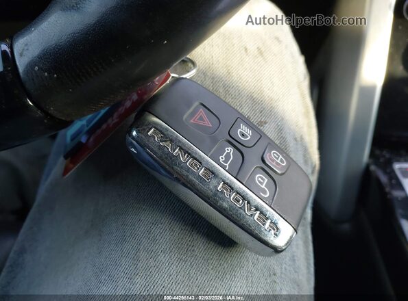 SALGS2FV3HA340667 2017 LAND ROVER RANGE ROVER Black Vista del salpicadero