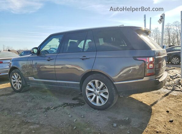 SALGS2FV4HA327684 2017 LAND ROVER RANGE Gray Trasero izquierdo