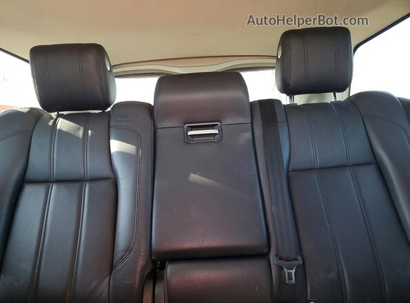 SALGS2FV4HA327684 2017 LAND ROVER RANGE Gray Vista de los asientos traseros