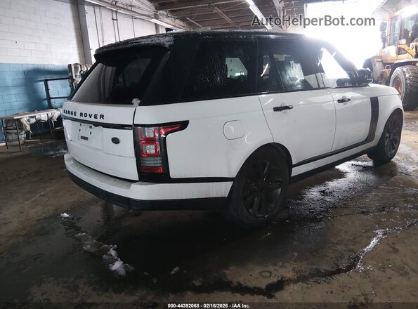 SALGS2FV8HA375544 2017 LAND ROVER RANGE ROVER White Trasero derecho