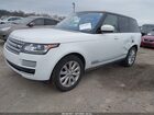2017 Land Rover Range Rover 3.0l V6 Supercharged Hse White vin: SALGS2FVXHA353593