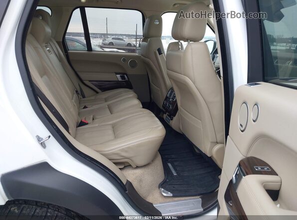 SALGS2FVXHA353593 2017 LAND ROVER RANGE ROVER White Vista de la etiqueta del VIN