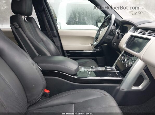 SALGS2KF5GA251373 2016 LAND ROVER RANGE ROVER White Widok wnętrza z przodu