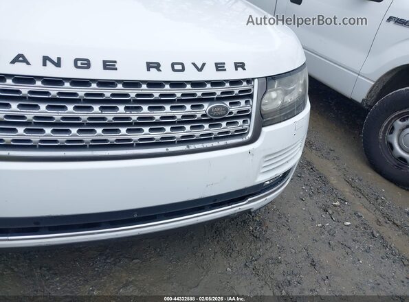 SALGS2KF5GA251373 2016 LAND ROVER RANGE ROVER White Widok z przodu