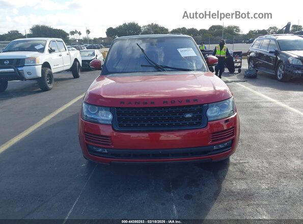 SALGS2PF3GA314284 2016 LAND ROVER RANGE ROVER  Widok zestawu wskaźników