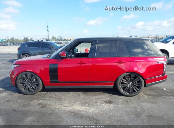 SALGS2PF3GA314284 2016 LAND ROVER RANGE ROVER  Widok wnętrza 360 stopni
