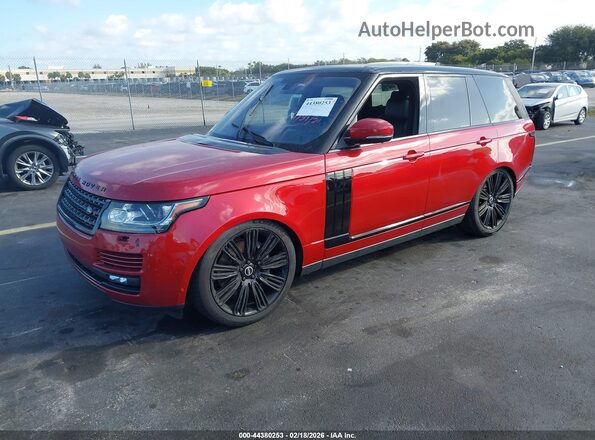 SALGS2PF3GA314284 2016 LAND ROVER RANGE ROVER  Przód lewy