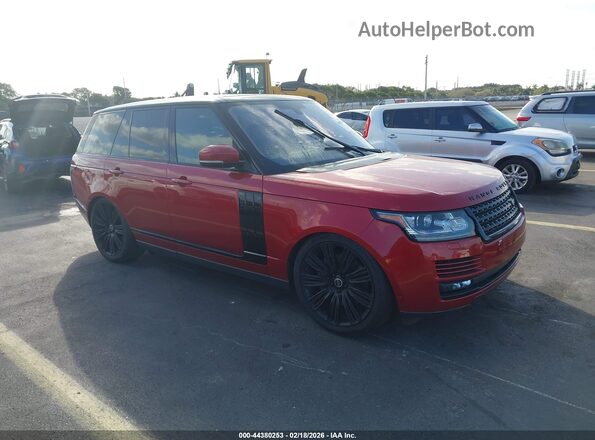 SALGS2PF3GA314284 2016 LAND ROVER RANGE ROVER  Przód prawy