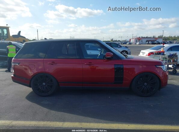 SALGS2PF3GA314284 2016 LAND ROVER RANGE ROVER  Widok wnętrza z tyłu