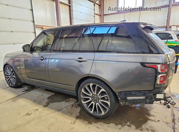 SALGS2RE3KA533422 2019 LAND ROVER RANGE Серый Задняя левая четверть