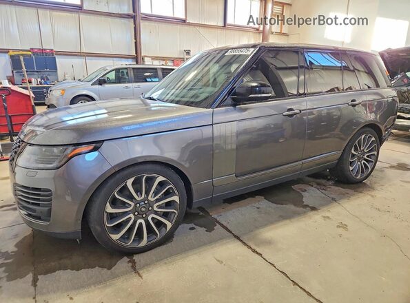 SALGS2RE3KA533422 2019 LAND ROVER RANGE Серый Передняя левая четверть