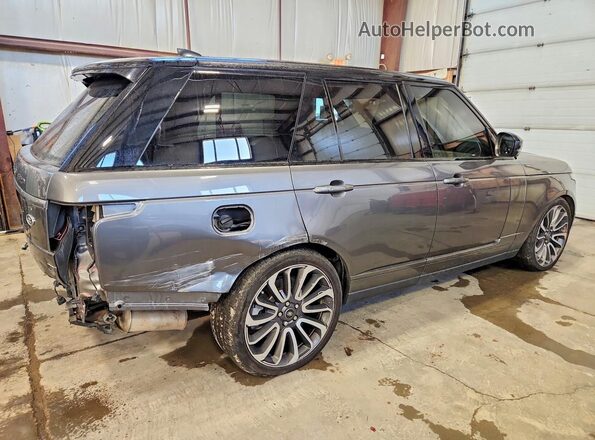 SALGS2RE3KA533422 2019 LAND ROVER RANGE Серый Задняя правая четверть