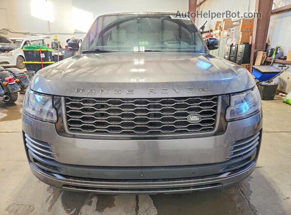 SALGS2RE3KA533422 2019 LAND ROVER RANGE Серый Вид спереди