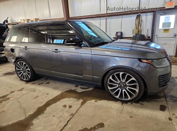 SALGS2RE3KA533422 2019 LAND ROVER RANGE Серый Передняя правая четверть