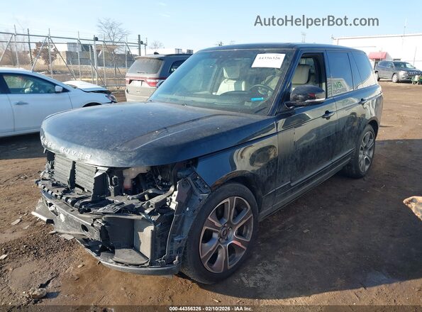 SALGS2RE4KA535258 2019 LAND ROVER RANGE ROVER Black Vista tres cuartos delantera izquierda