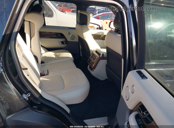 SALGS2RE4KA535258 2019 LAND ROVER RANGE ROVER Black Vista de la etiqueta del VIN