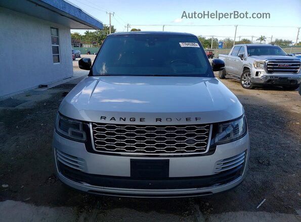 SALGS2RE9JA507714 2018 LAND ROVER RANGE Серый Вид сзади