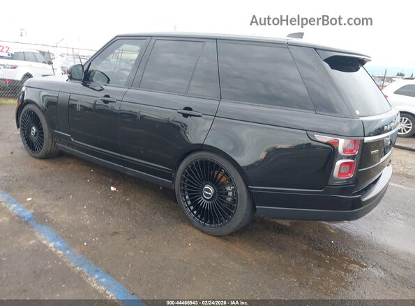 SALGS2RK8KA532546 2019 LAND ROVER RANGE ROVER Black უკანა მარცხენა