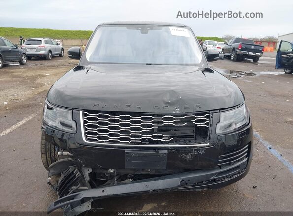 SALGS2RK8KA532546 2019 LAND ROVER RANGE ROVER Black წინა ხედი