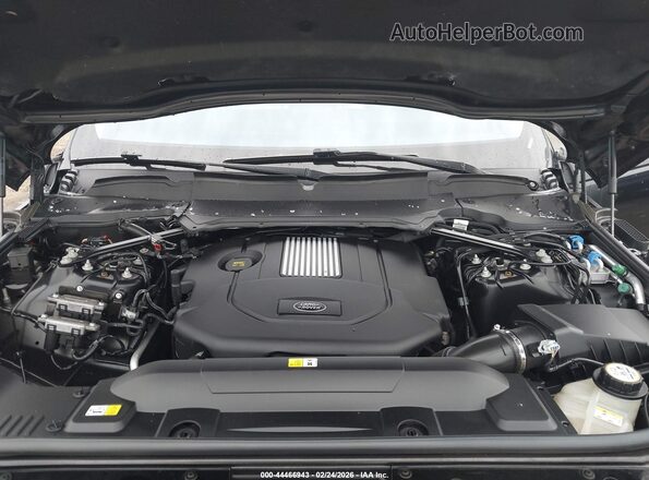 SALGS2RK8KA532546 2019 LAND ROVER RANGE ROVER Black უკანა ხედი