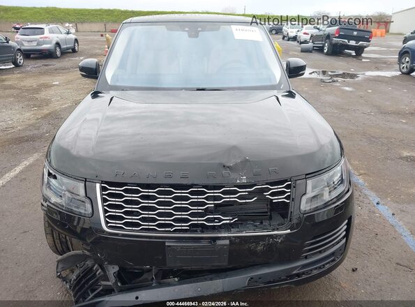 SALGS2RK8KA532546 2019 LAND ROVER RANGE ROVER Black უკანა სალონის ხედი