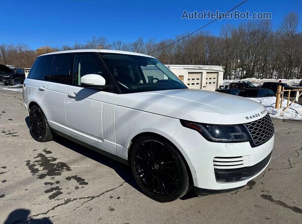 SALGS2RU3LA567823 2020 LAND ROVER RANGE White Դիմացի տեսք