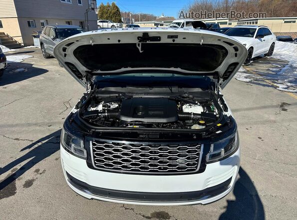 SALGS2RU3LA567823 2020 LAND ROVER RANGE White Առջևի վահանակի տեսք