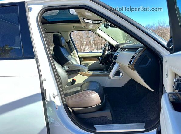 SALGS2RU3LA567823 2020 LAND ROVER RANGE White Հետևի նստատեղերի տեսք