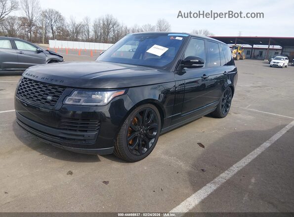 SALGS2RU5NA461554 2022 LAND ROVER RANGE ROVER Black Przód lewy
