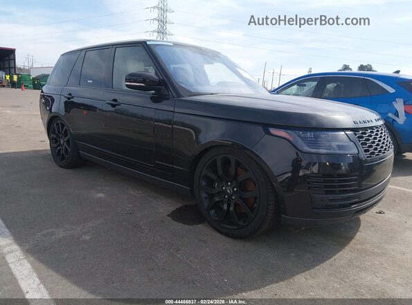SALGS2RU5NA461554 2022 LAND ROVER RANGE ROVER Black Przód prawy