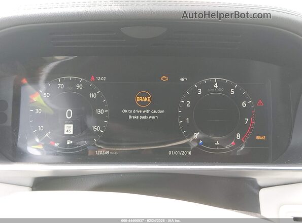 SALGS2RU5NA461554 2022 LAND ROVER RANGE ROVER Black Widok tylnych siedzeń