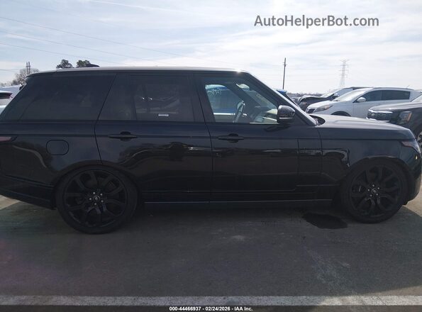 SALGS2RU5NA461554 2022 LAND ROVER RANGE ROVER Black Widok wnętrza z tyłu