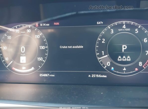 SALGS2RU8MA441023 2021 LAND ROVER RANGE ROVER Black Widok tylnych siedzeń